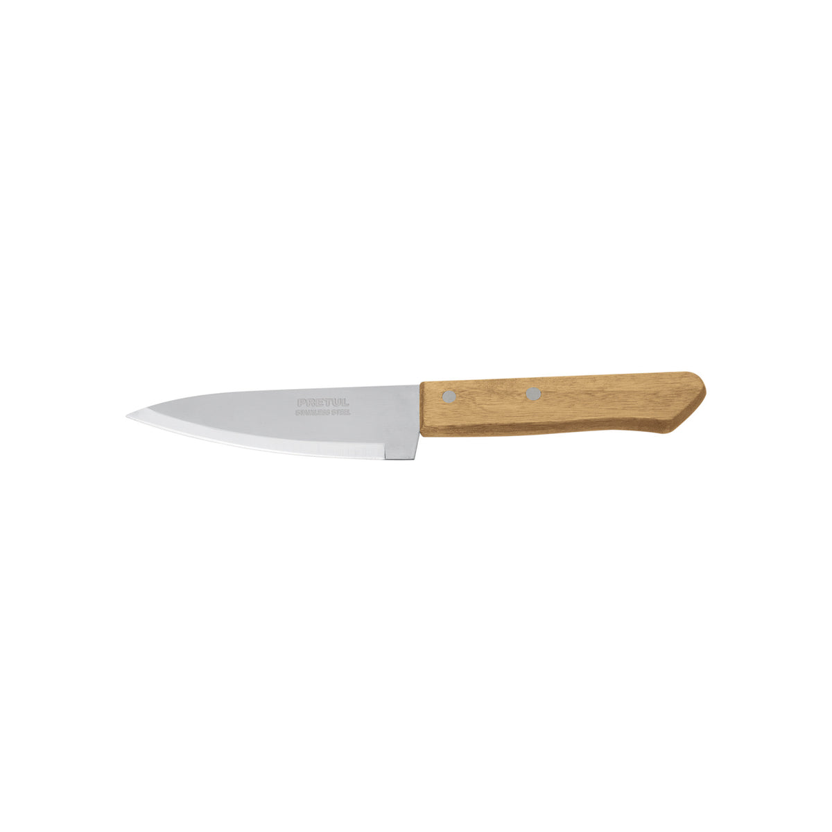 Cuchillo de chef 5' mango de madera, Pretul 5'