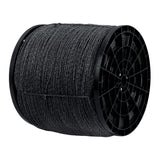Kilo de cuerda negra de polipropileno 4 mm, carrete 20kg