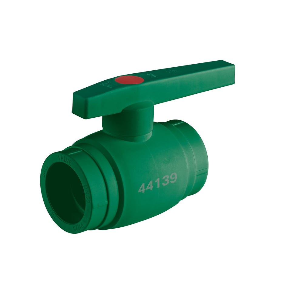 Válvula de esfera PPR, 1-1/2' (50mm), FOSET 1/2', 50mm