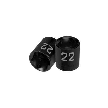 Dado de impacto de 22 mm, 6 puntas, cuadro 1/2', Truper