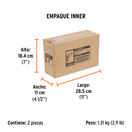 Destornillador 3.6V 2 posiciones PRO