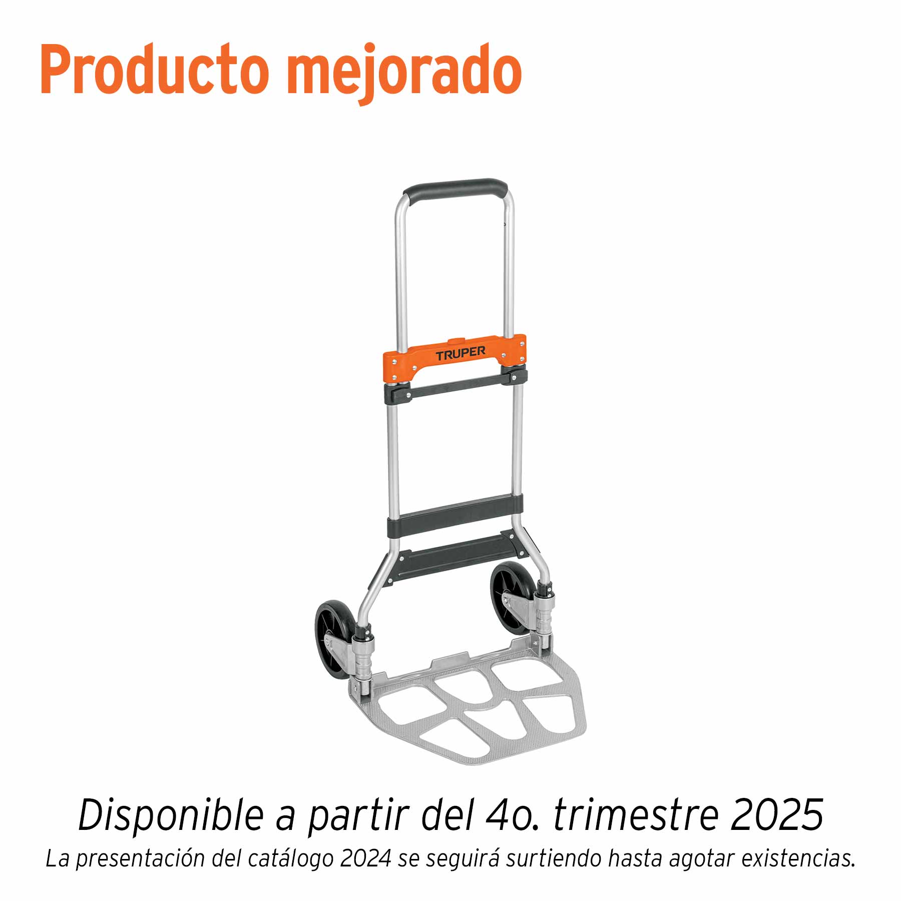 Diablo de carga plegable 120 kg Truper