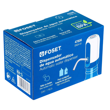 Dispensador electrico de agua para garrafon FOSET