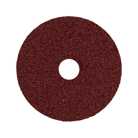 Disco de lija 4-1/2" con respaldo de fibra grano 24 TRUPER
