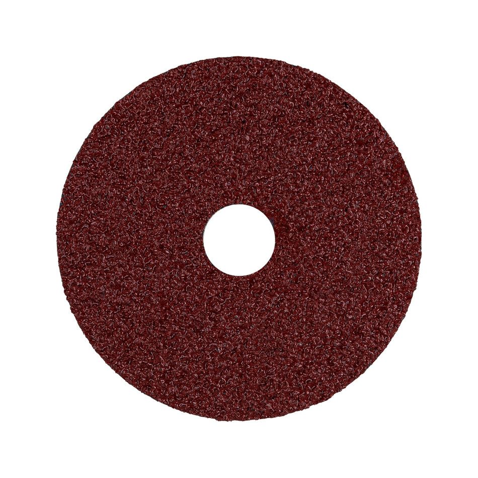 Disco de lija 4-1/2" con respaldo de fibra grano 24 TRUPER