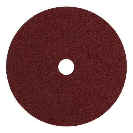 Disco de lija de 7" con respaldo de fibra grano 50 TRUPER