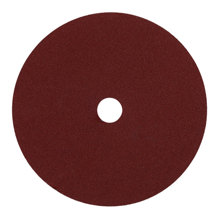 Disco de lija de 7" con respaldo de fibra grano 80 TRUPER