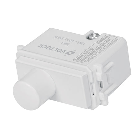 Dimmer giratorio linea Italiana color blanco
