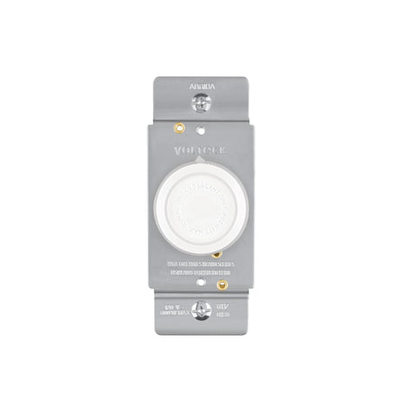 Atenuador de luz giratorio, Standard, blanco, Volteck