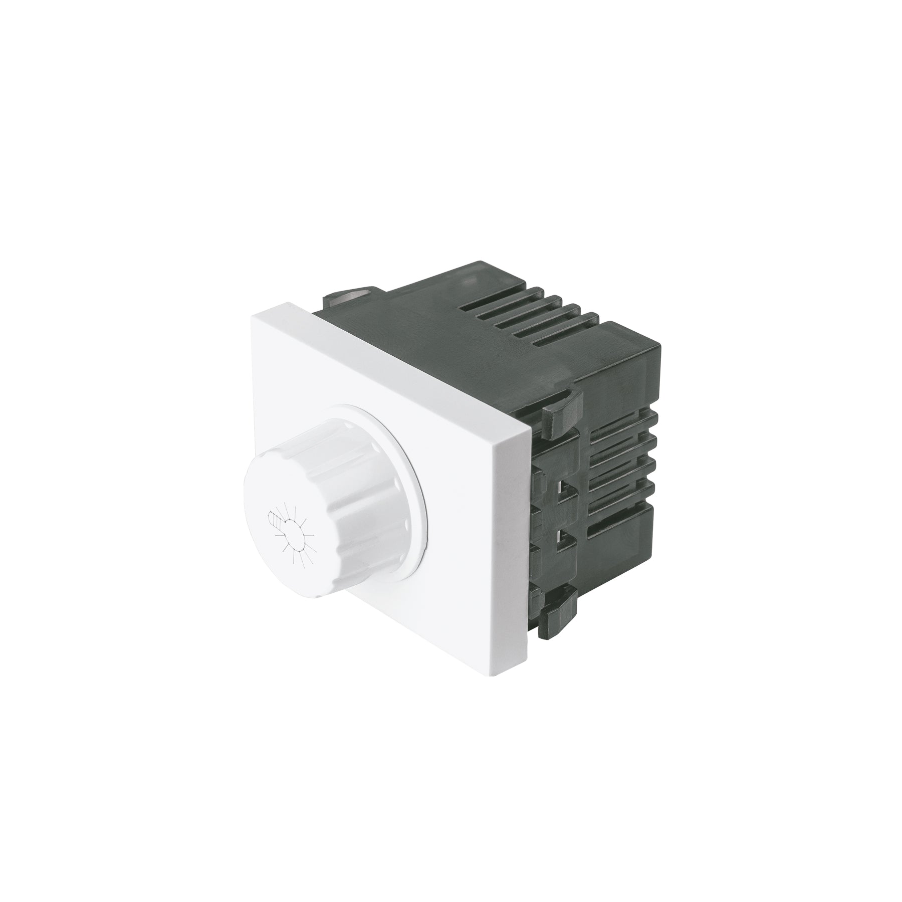 Dimmer giratorio, 1.5 módulos, línea Española, color blanco ...