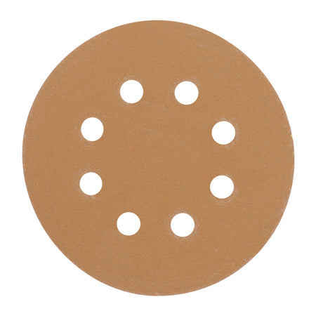 Paquete con 5 discos de lija 5" grano 150 8 perforaciones