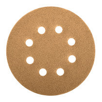 Paquete con 5 discos de lija 5" grano 240 8 perforaciones