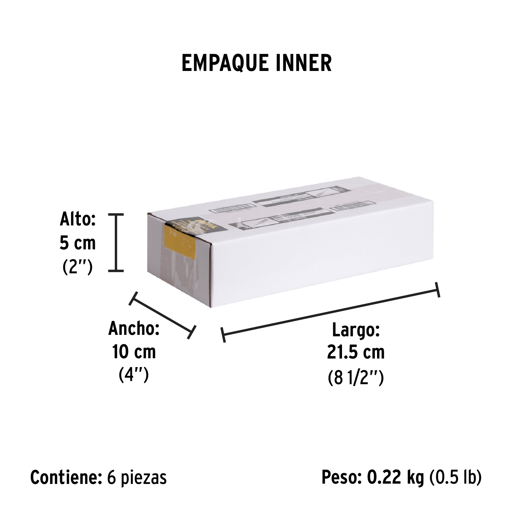 Desarmador de cruz 1/8' x 6' mango de PVC, Pretul