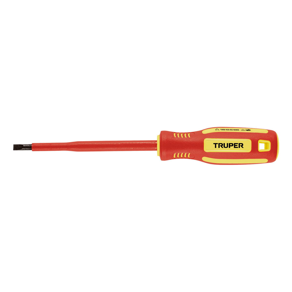 Desarmador dieléctrico plano 7/32' x 5', Truper