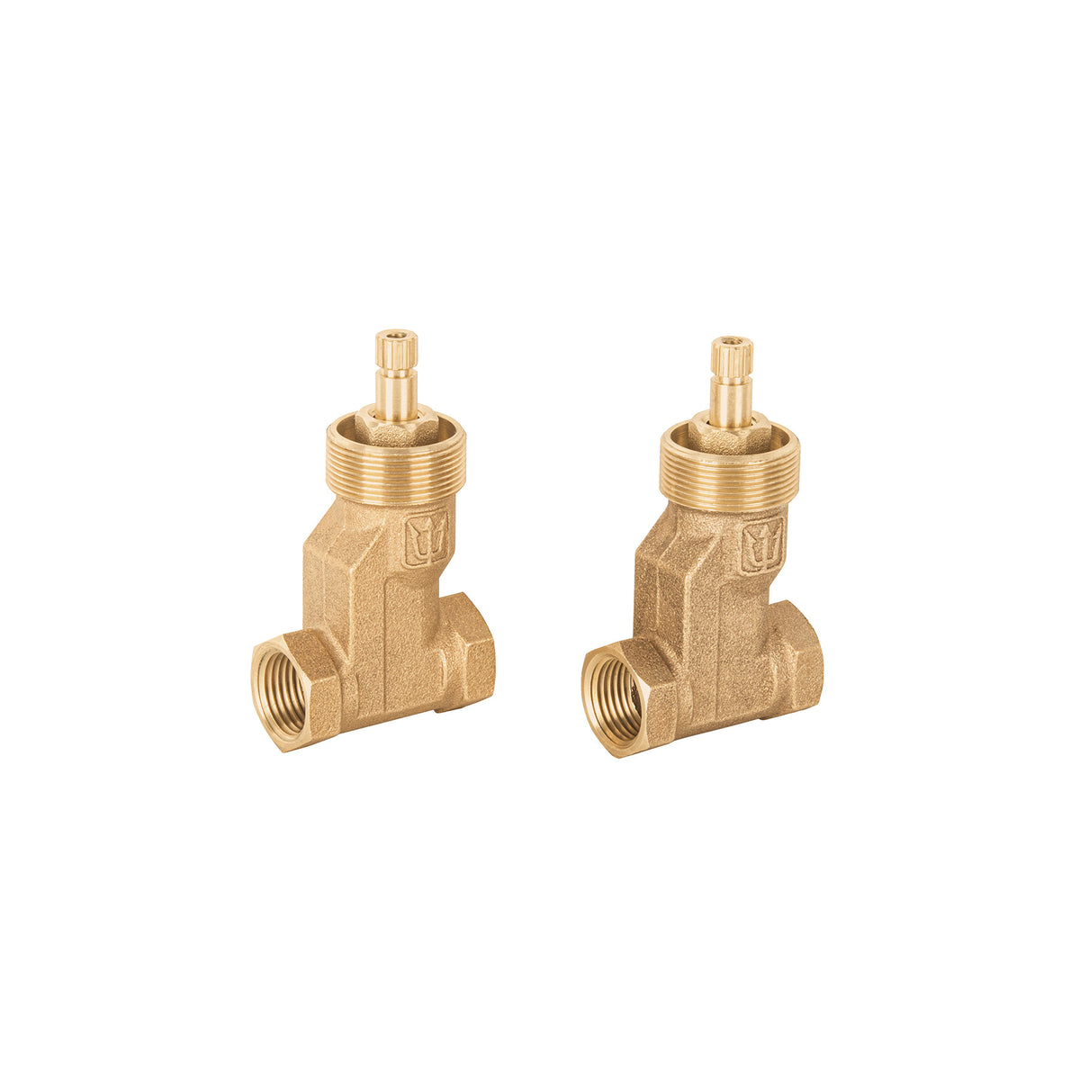 Juego llaves empotrar roscables compresion s/maneral FOSET