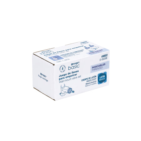 Juego llaves empotrar roscablescompresionsin maneral BASIC