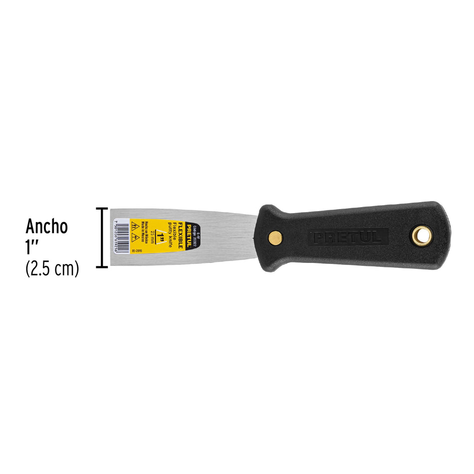 Espátula flexible con mango de plástico, Pretul