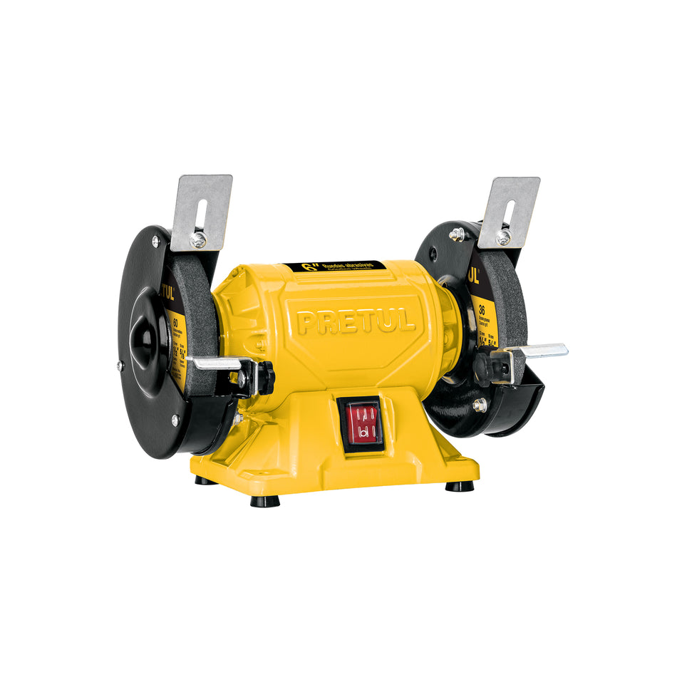 Esmeril de banco de 6" de 1/4 HP (185 W) Pretul