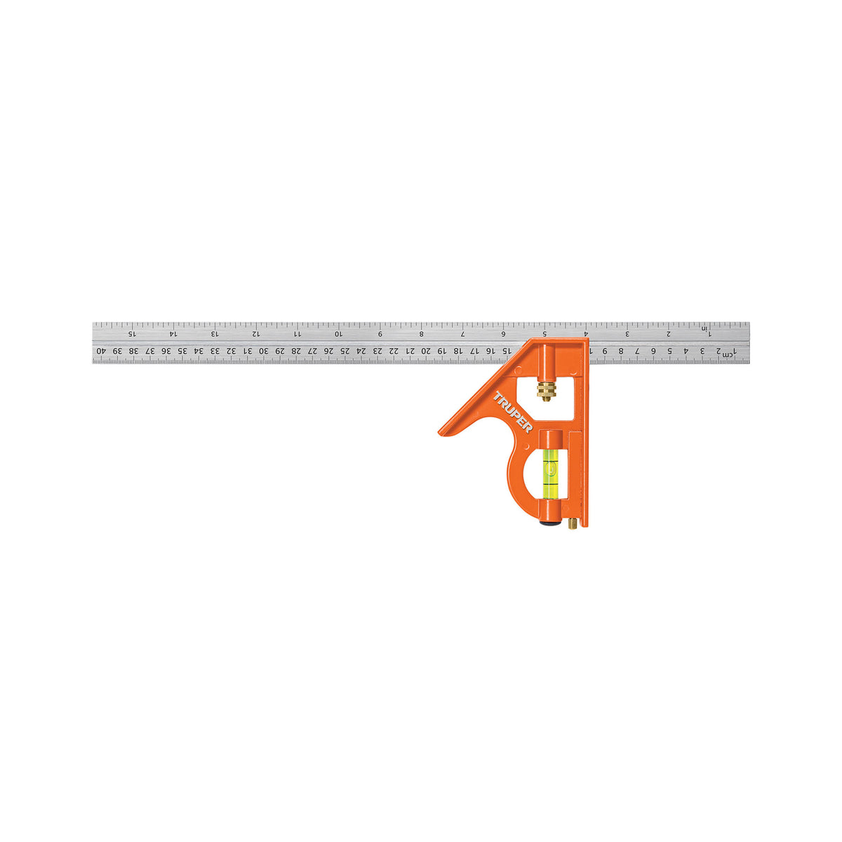 Escuadra 16' de combinación con punzón para marcar, Truper
