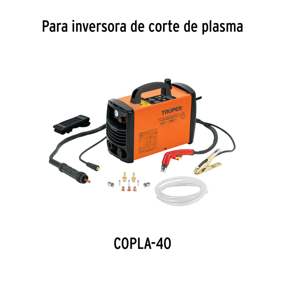 Juego 3 electrodos 7/32" para COPLA-40 TRUPER
