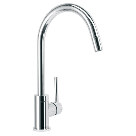 Monomando cromo nariz retractil para fregadero ELEMENT