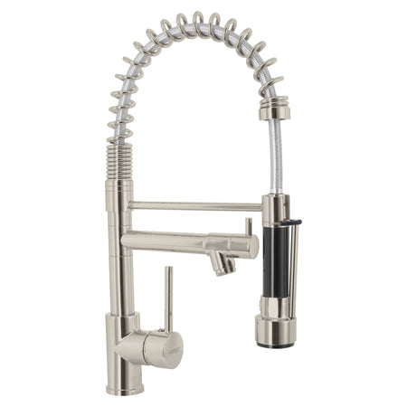 Monomando con doble salida para fregadero Satin ELEMENT