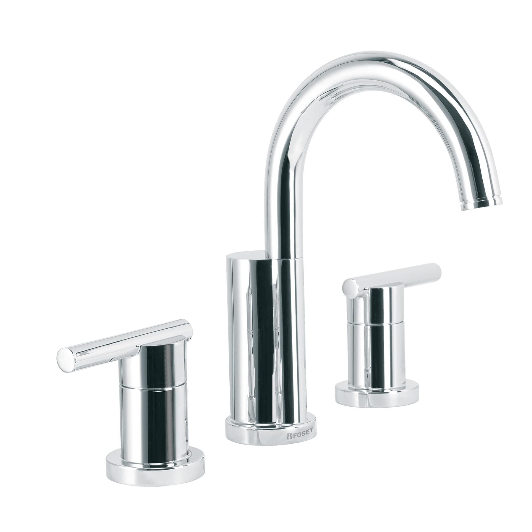 Mezcladora cromo para lavabo con taladros separados ELEMENT