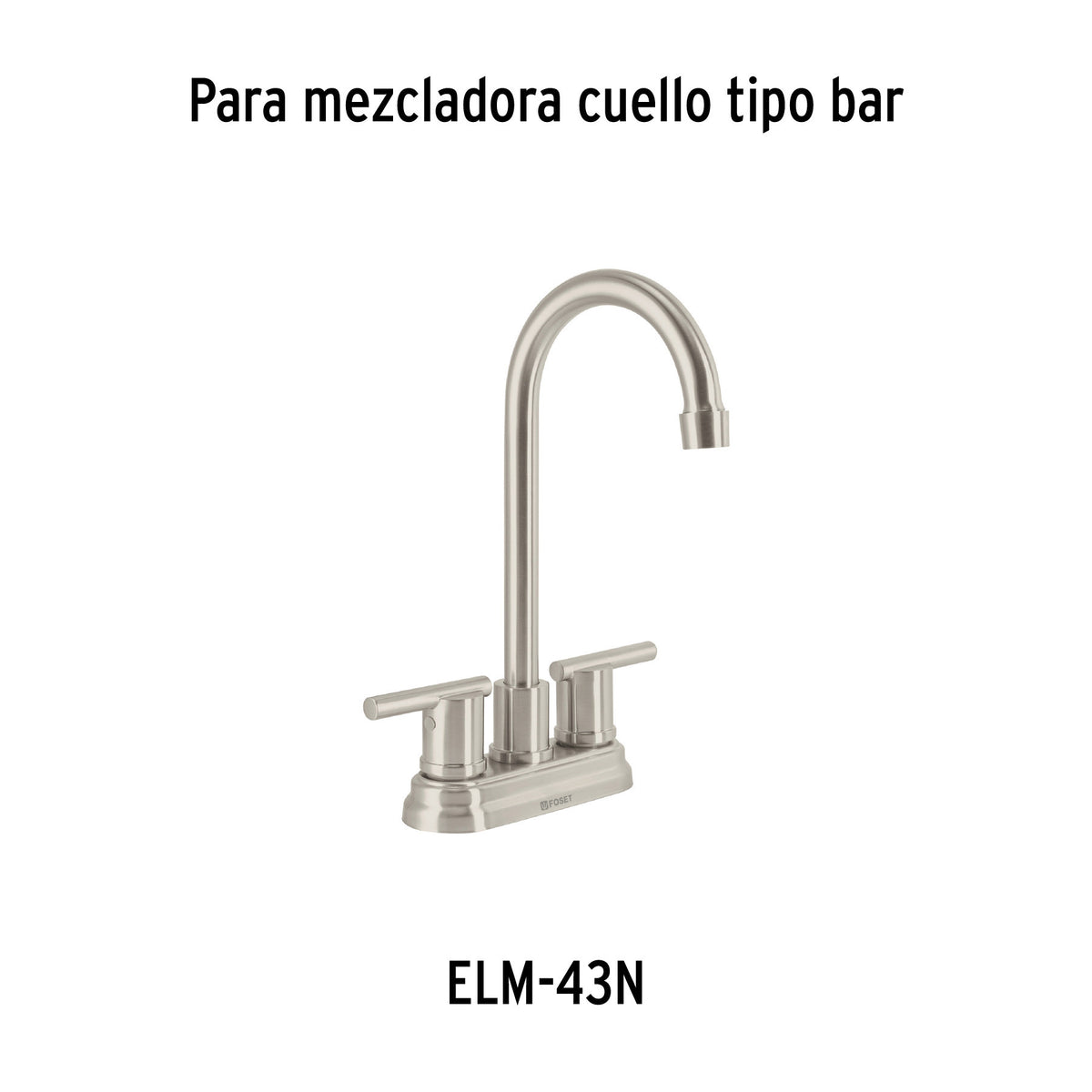Juego manerales palanca para mezcladora bar, satín, ELEMENT