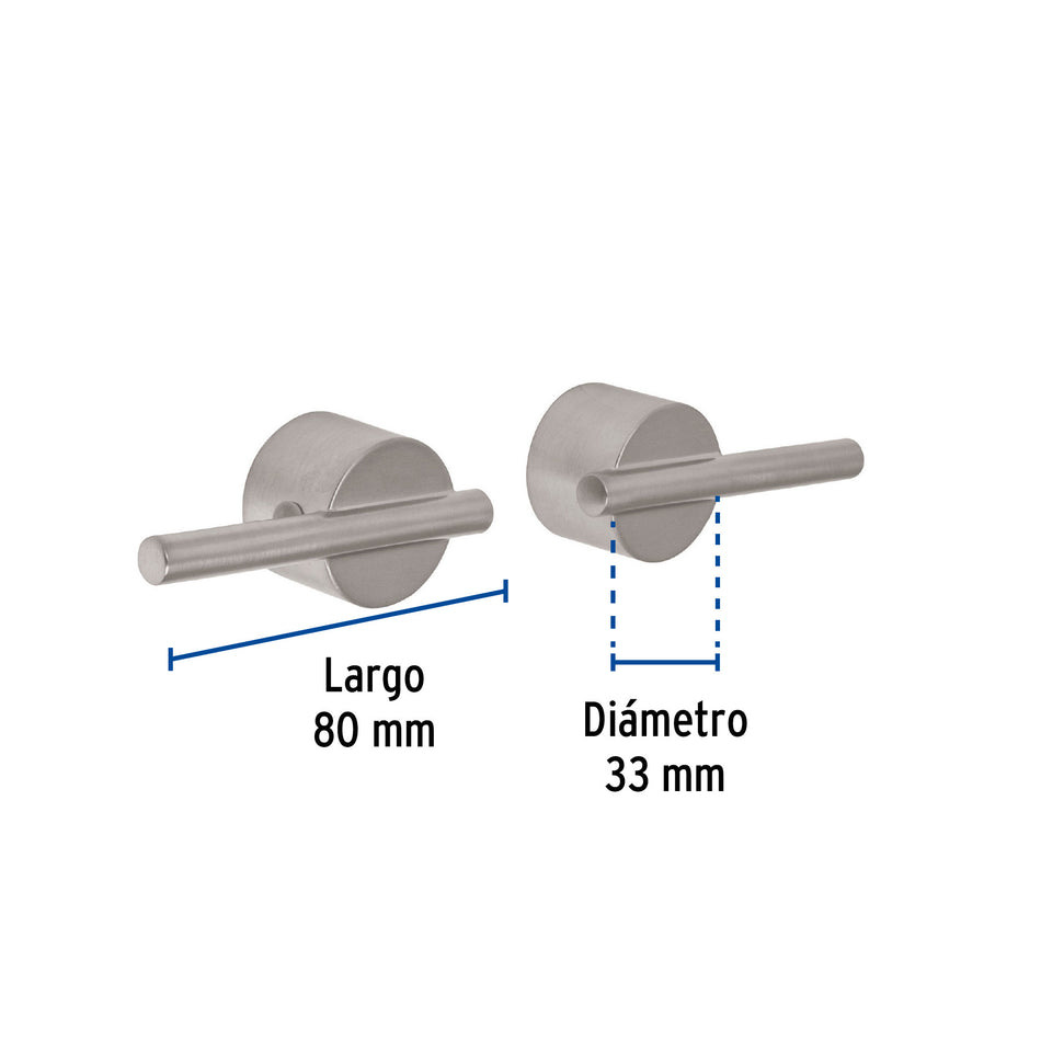 Juego manerales mezcladora de pared, lavabo, satín, ELEMENT
