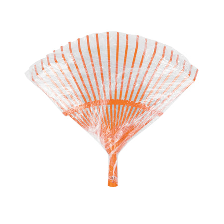 Escoba metálica para jardín, curva, 22 dientes, mango 48'