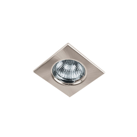 Luminario cuadrado satin spot fijo lampara no incluida