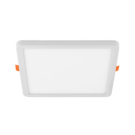 Luminario LED plafón 15W 6500K, ajustable, cuadrado, VOLTECK