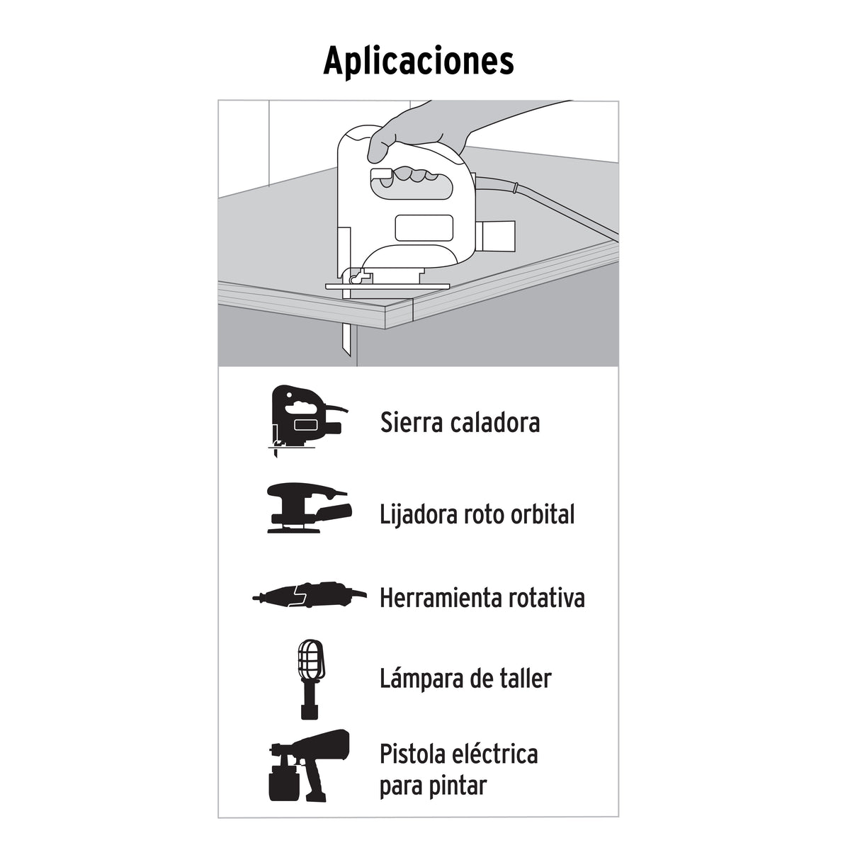 Extensión eléctrica de uso rudo 25 m 2x16 AWG, Volteck 25 m