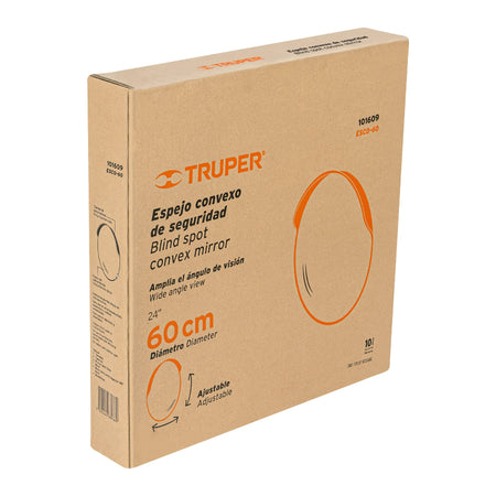 Espejo convexo de Truper 60 cm