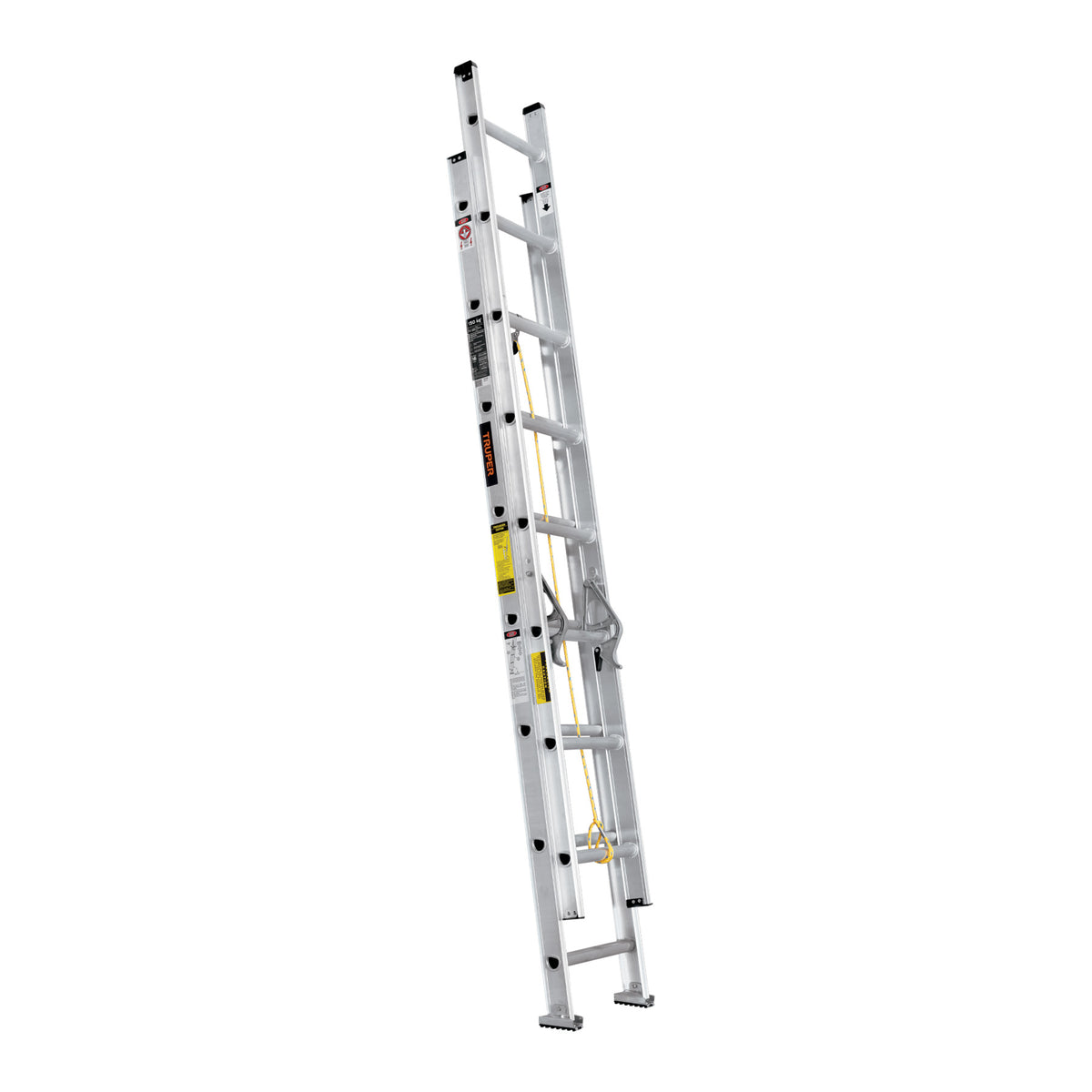 Escalera de extension tipo III 16 peldanos Truper