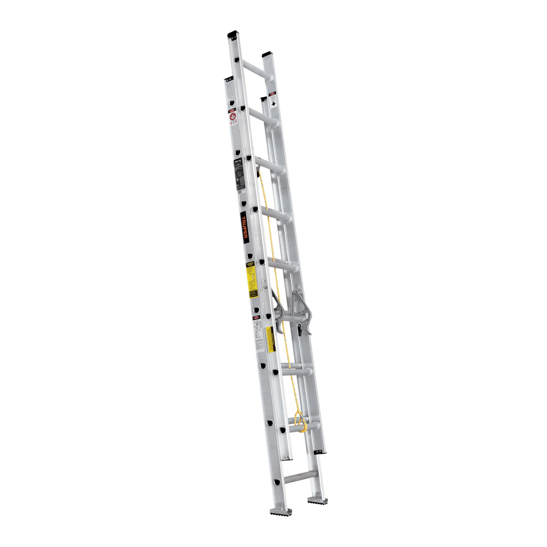 Escalera de extension tipo III 16 peldanos Truper