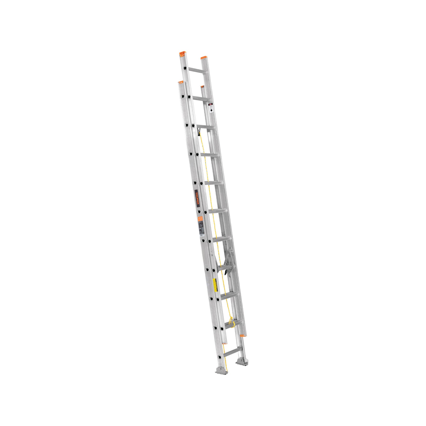 Escalera de extension tipo II 20 peldanos Truper