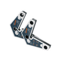2 Escuadras magneticas esquineras 2-3/4" carga 11 kg TRUPER