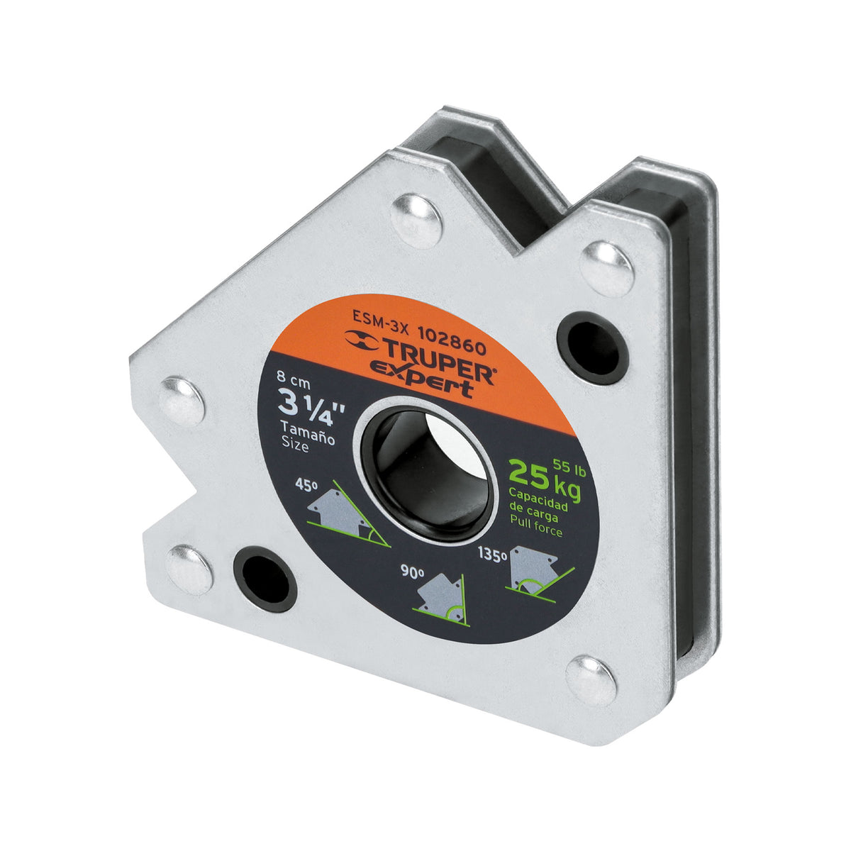 Escuadra magnetica para soldar de carga EXPERT 25 kg