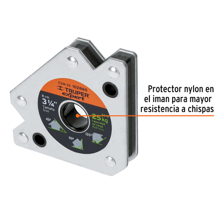 Escuadra magnetica para soldar de carga EXPERT 25 kg