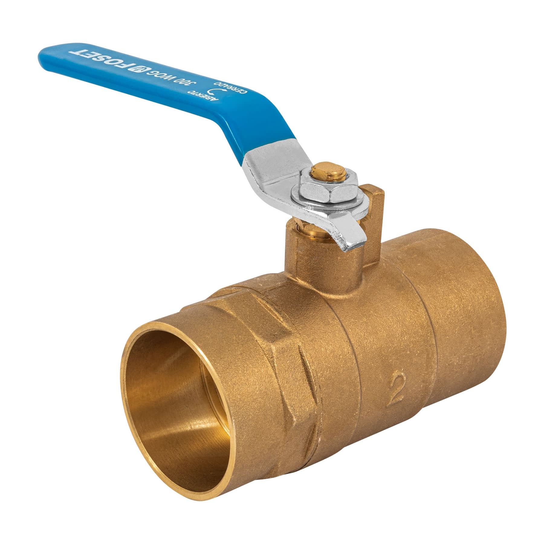 Valvula de esfera de laton soldable FOSET 2"