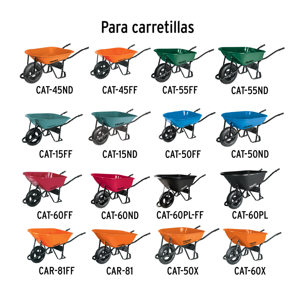 2 estabilizadores calibre 15 p/carretillas TRUPER y EXPERT