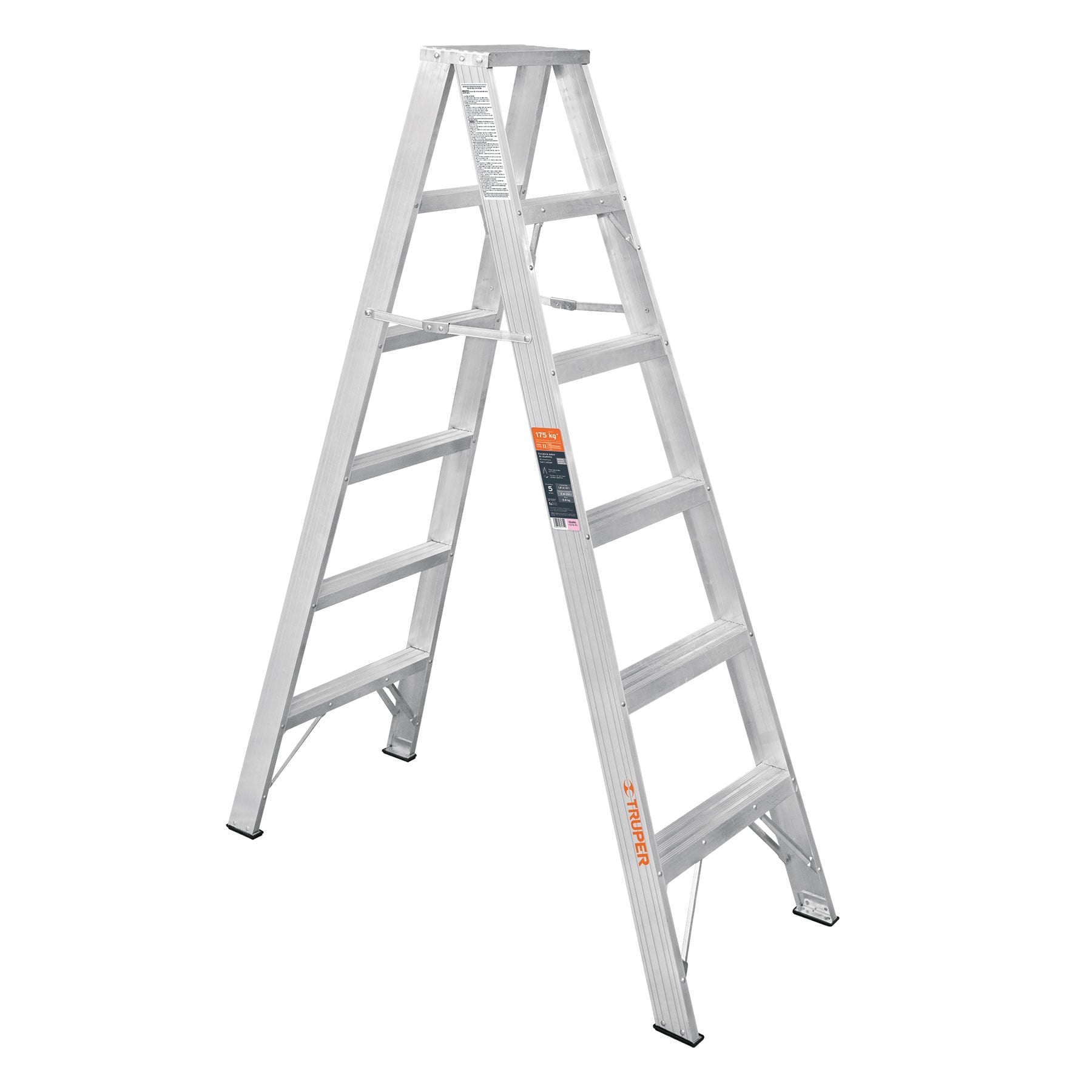 Escalera de tijera doble tipo ll 5 escalones Truper