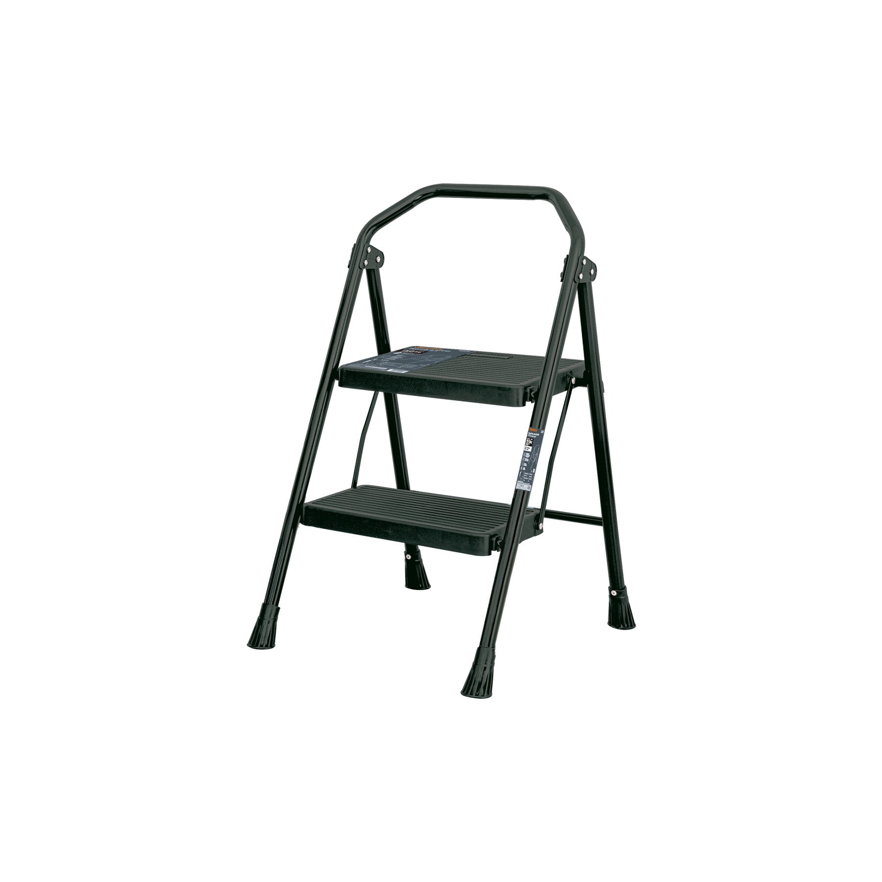 Escalera tubular, plegable, 1 peldaño, Pretul