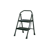 Escalera tubular, plegable, peldaños, Pretul Escalera tubular, plegable, 2 peldaños