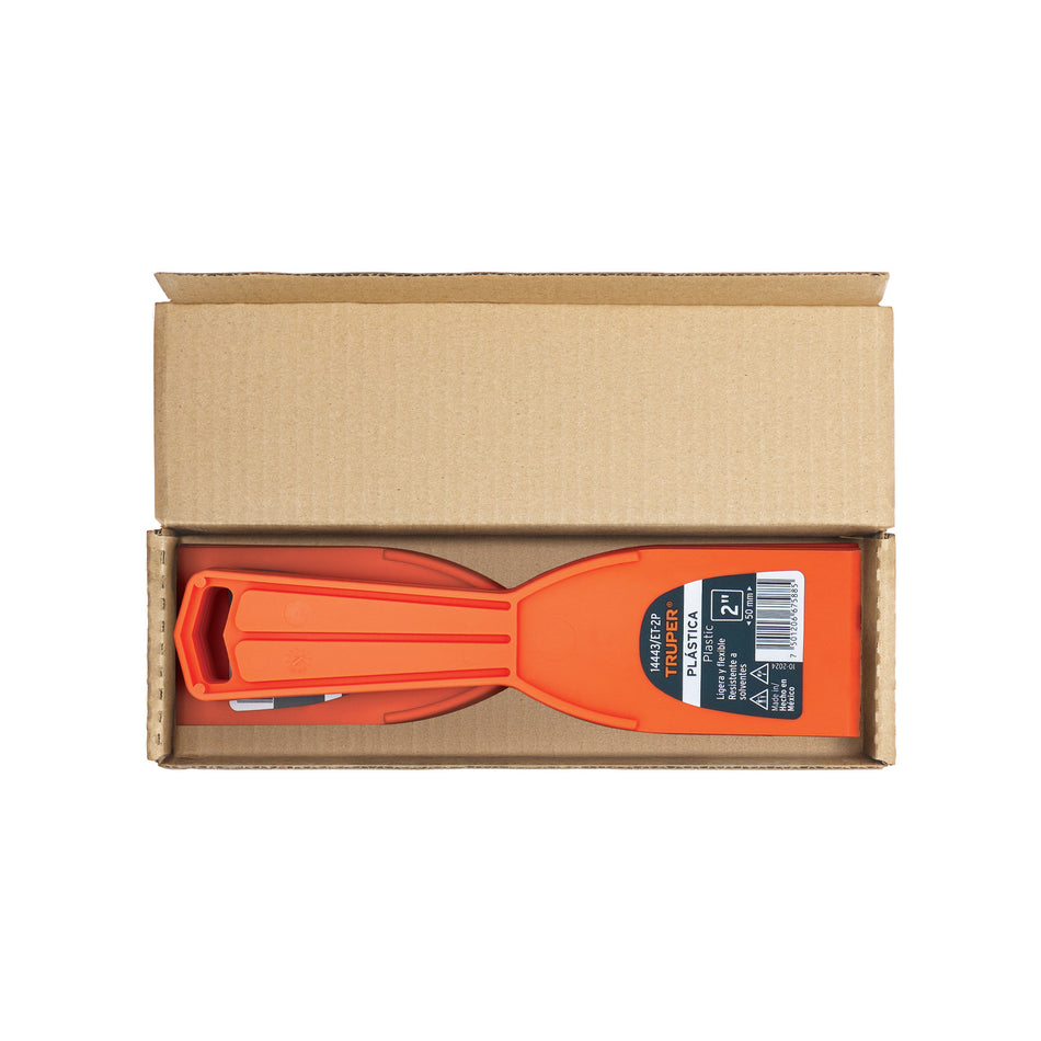 Espátula plástica de 2', Truper 2'