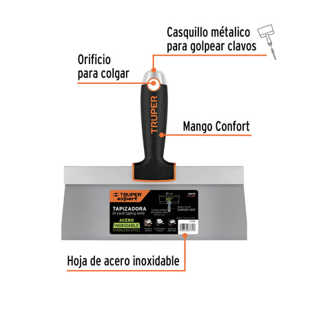 Eje corto para carretillas 1 llanta EXPERT TRUPER y PRETUL