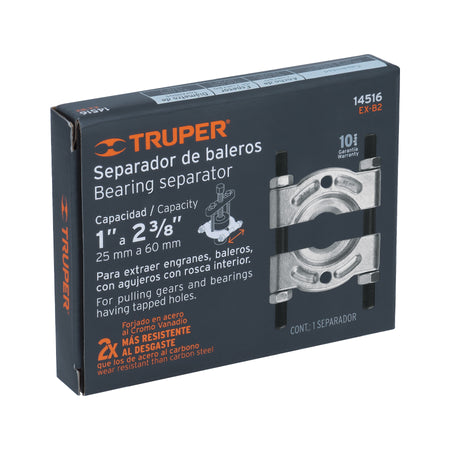 Extractor de baleros de 25 a 62 mm, Truper 25 a, 62 mm