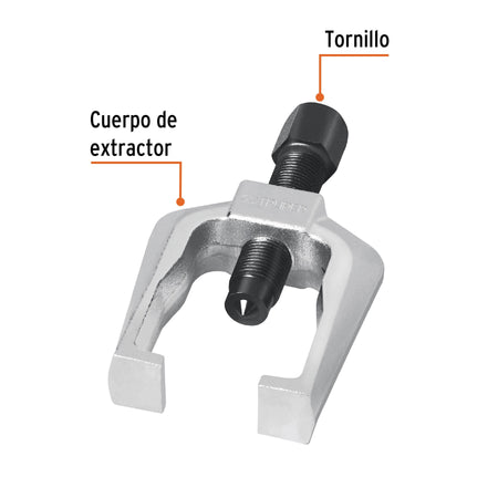 Eje corto para carretillas 1 llanta EXPERT TRUPER y PRETUL