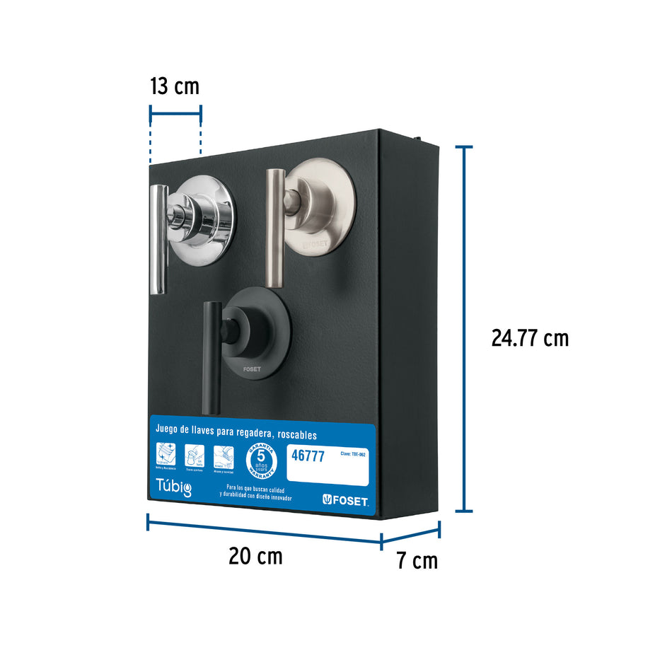 Exhibidor de manerales palanca TBE-062